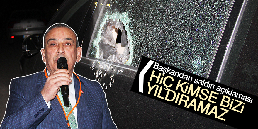 'Hiç kimse bizi yıldıramaz'