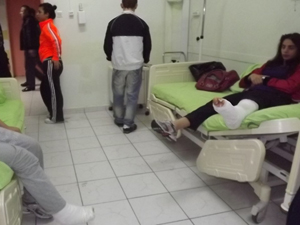 Milli sporcular ölümden döndü