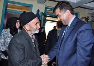 Başkan Kalaycı'dan huzurevine ziyaret
