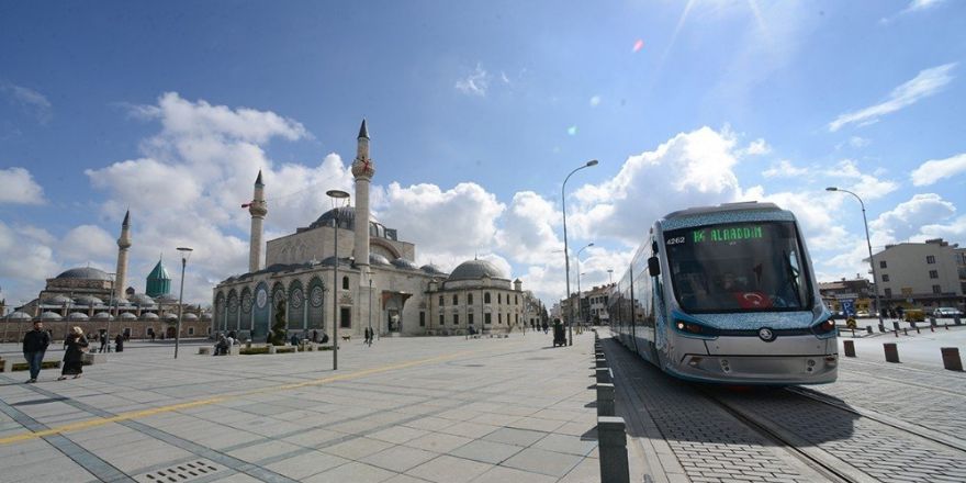 Konya Büyükşehir Belediyesi bir yılda 84 milyon 656 yolcu taşıdı