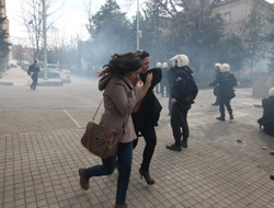 Ankara Üniversitesi'nde Öcalan gerginliği