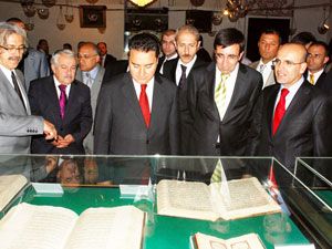 Bakanlar, Mevlana Müzesi’ni ziyaret etti