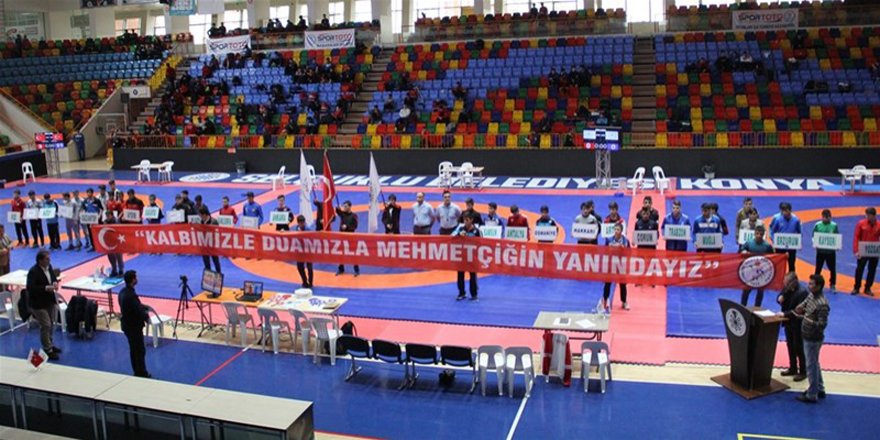 Türkiye güreş şampiyonası Konya’da yapıldı