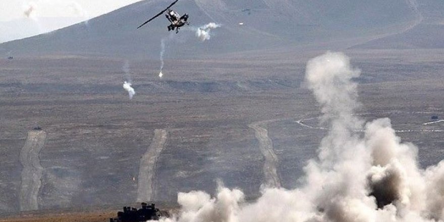 ATAK helikopterleri vurdu: 9 terörist öldürüldü