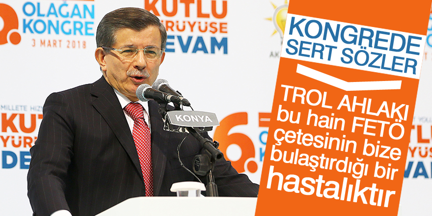 Eski Başbakan Ahmet Davutoğlu'ndan sert sözler