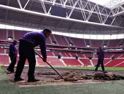 TT Arena'nın zemini kökten değişiyor