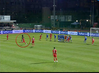 Selçuk İnan'dan muhteşem frikik!