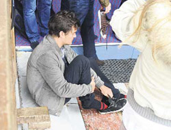 Orlando Bloom Ayasofya'yı gezdi