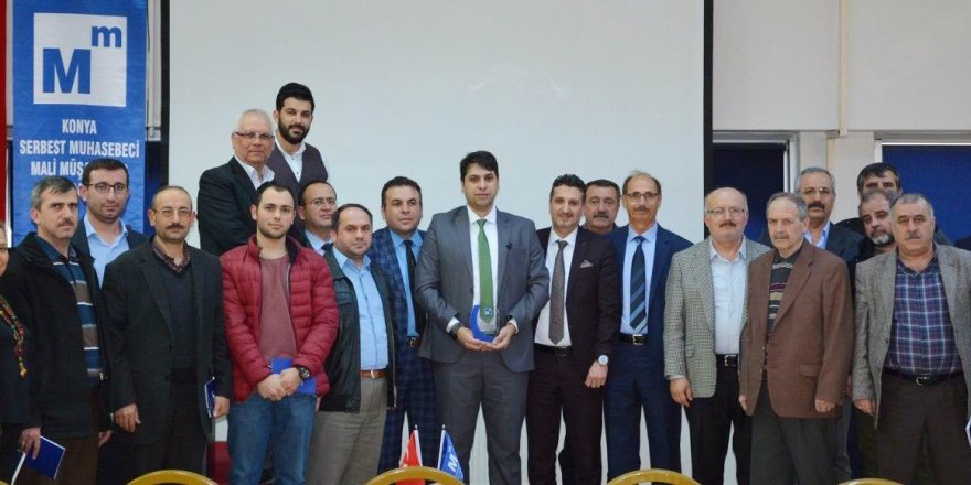 Konya SMMMO’da gelir vergisi beyannamesi semineri