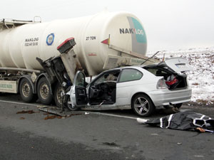 Konya'da trafik kazası: 3 ölü