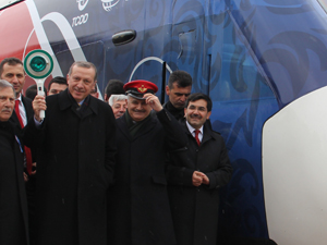 Erdoğan hızlı tren hattı açtı!