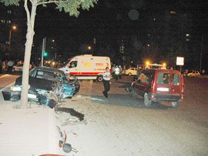 Mevlana yolunda kaza