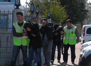 Konya'da kablo hırsızlığı