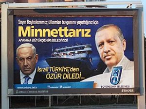 Gökçek'ten Erdoğan'a afişli teşekkür