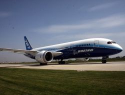 Boeing 787 Deneme Uçuşunda