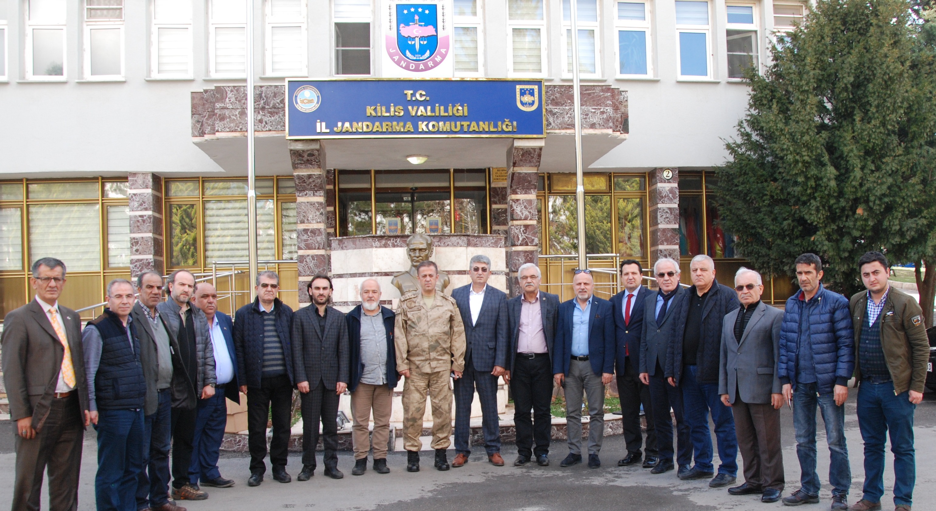 Konya basınından Mehmetçik'e destek ziyareti