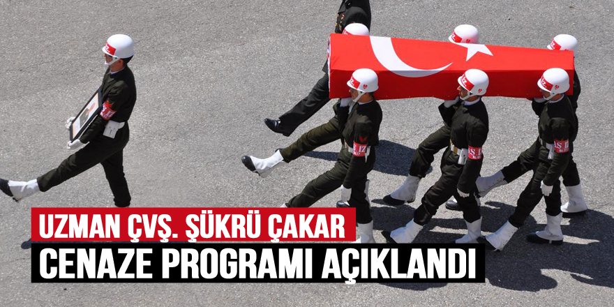 Konyalı şehidin cenaze programı açıklandı