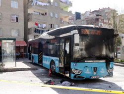 İstanbul'da halk otobüsüne molotoflu saldırı