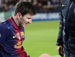 Messi sakatlandı