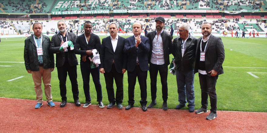 Konyaspor 3 eski oyuncusunu onurlandırdı