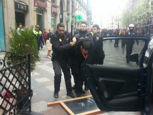 Madrid'de Galatasaray taraftarına 5 gözaltı