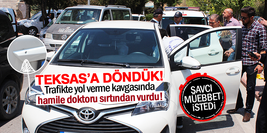 Konya'daki hamile doktora silahlı saldırı