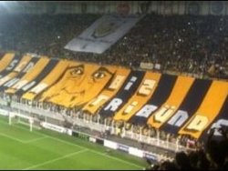 Fenerbahçe'den Lazio maçına özel pankart