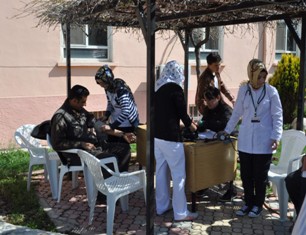 Cihanbeyli'de tansiyon ölçme kampanyası