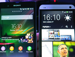 HTC One vs Xperia Z – Karşılaştırma