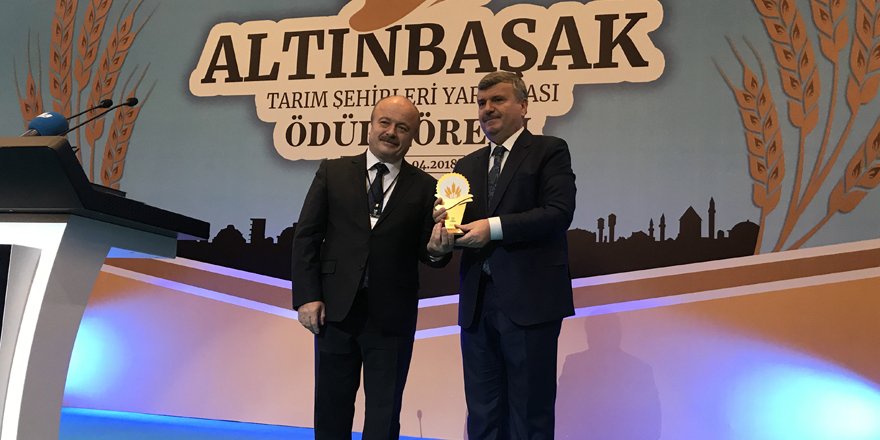 Tarımsal kalkınmayı destekleyen 11 belediyeye ödül