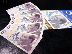 Yeni 5 liralık banknotlar piyasaya sürüldü