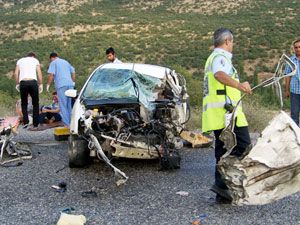 Seydişehir'de trafik kazası: 1 ölü, 2 yaralı