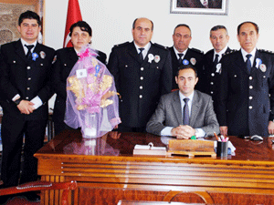Sarayönü Emniyeti’nden Kaymakam Yıldız'a ziyaret