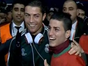 Cristiano Ronaldo, Adanalı benzeriyle tanıştı!