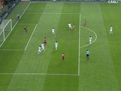 Galatasaray Real Madrid maçında Eboue'nin golü