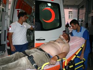 İnşaattan düşen işçi ağır yaralandı