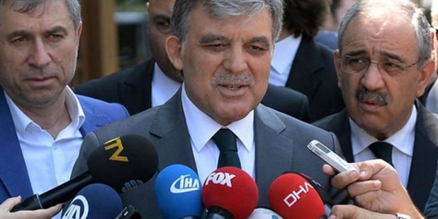 Abdullah Gül'den adaylık açıklaması