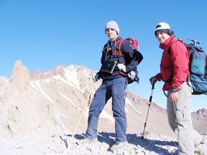 Beyşehirli dağcılar Erciyes’e tırmandı