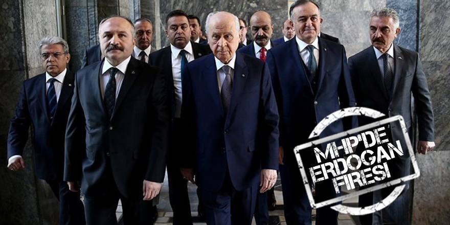 MHP'de Erdoğan firesi