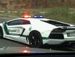 Dubai polisine 300 bin Euro'luk Lamborghini