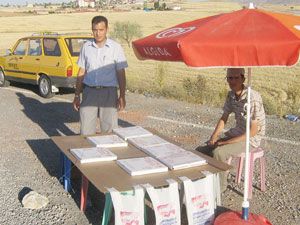 Yolcular tahinli pidelere büyük ilgi gösteriyor