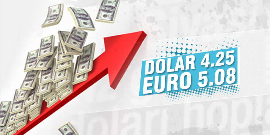 Dolar yeni haftaya 4.25'ten başladı