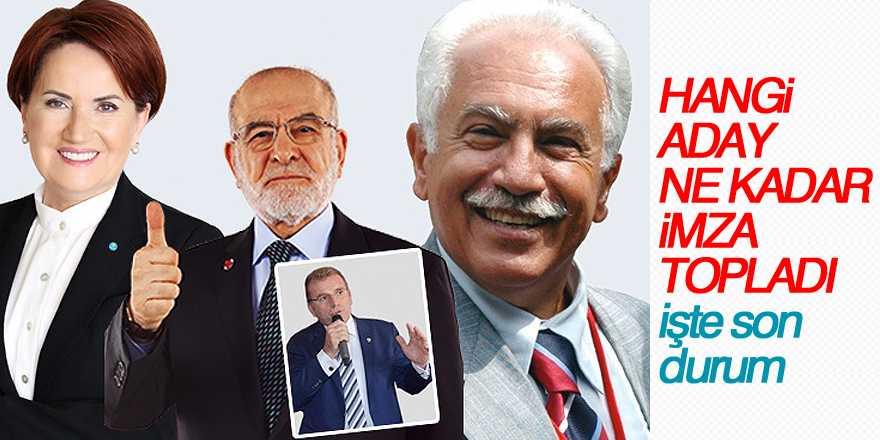 Karamollaoğlu ve Akşener 100 bin sınırını geçti