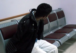 Hırsız evin içinde yakalandı