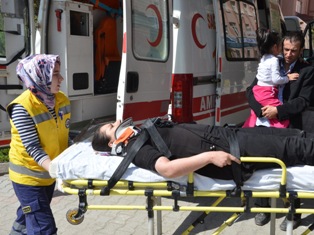 Karaman'da trafik kazası: 5 yaralı