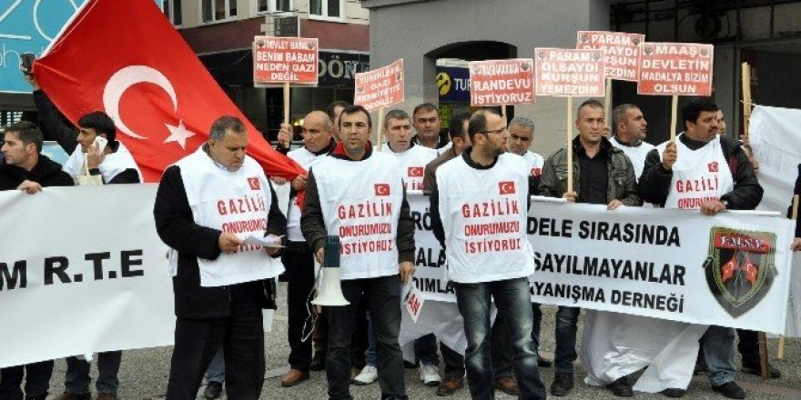 Gaziler onurları için yürüyecek