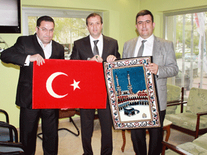 Mustafa Arslan'a tebrik ve teşekkür