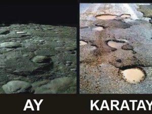 Karatay'ın uzaydan farkı yok