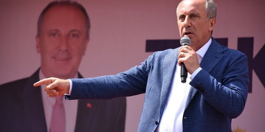 İnce: Ey Erdoğan, sen kimin parasını harcıyorsun?