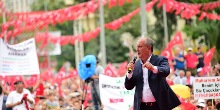 İnce'den Erdoğan'a ekonomi çağrısı: Danışmanlarınızı gözden geçirin